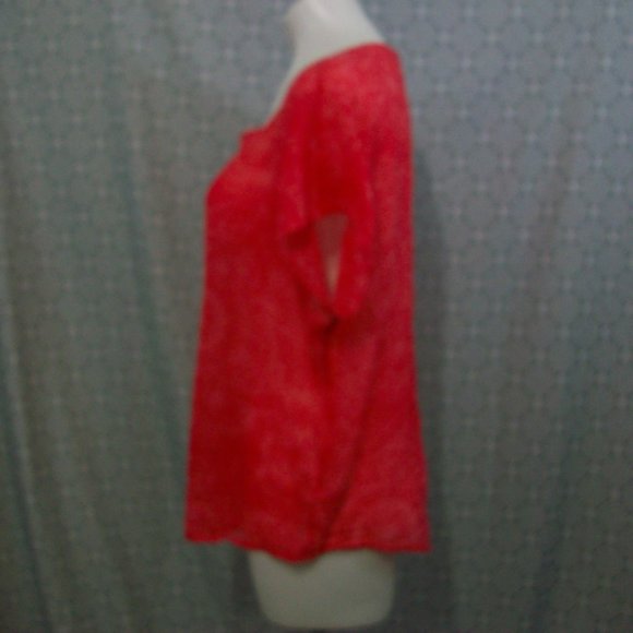 ⚡Sonoma Life+Style Salmon Colored Top - Picture 2 of 7